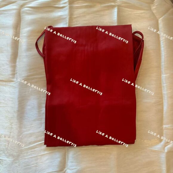 Reformation Frankie Silk Dress - Red Rubies - Picture 10 of 12